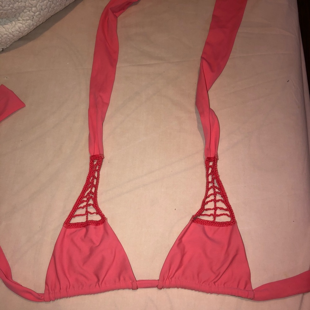 - Acacia Swimwear pink secrets top